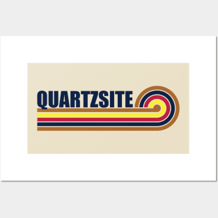 Quartzsite Arizona horizontal sunset Posters and Art